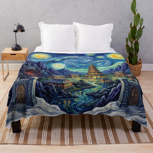 Item preview, Kun-Lun Starry Night Comic Landscape designed and sold by Bad-Decisions-Designs.