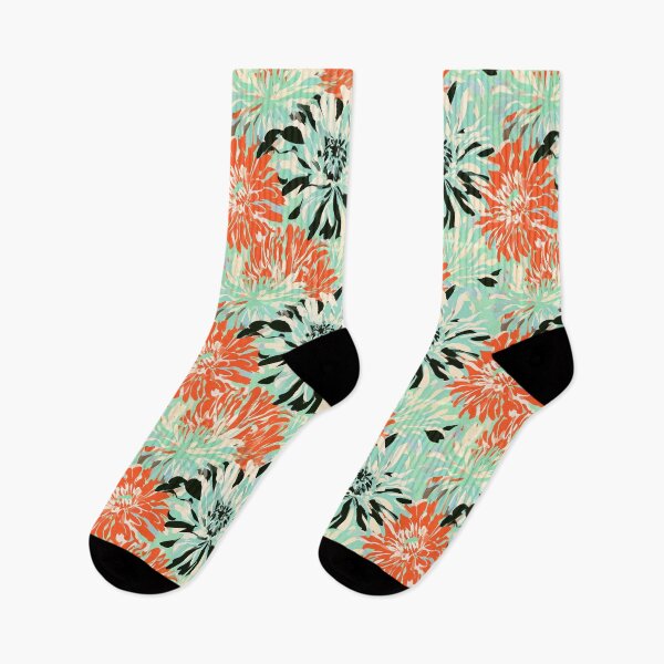 Item preview, Vibrant Zinnia Floral - Hawaiian Flower Pattern - Gift Ideas designed and sold by RoyalStarsPatts.