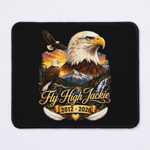 Item preview, Fly High Jackie 2012 - 2026 Memorial Remembrance Loved One Tribute designed and sold by CharlieConon.
