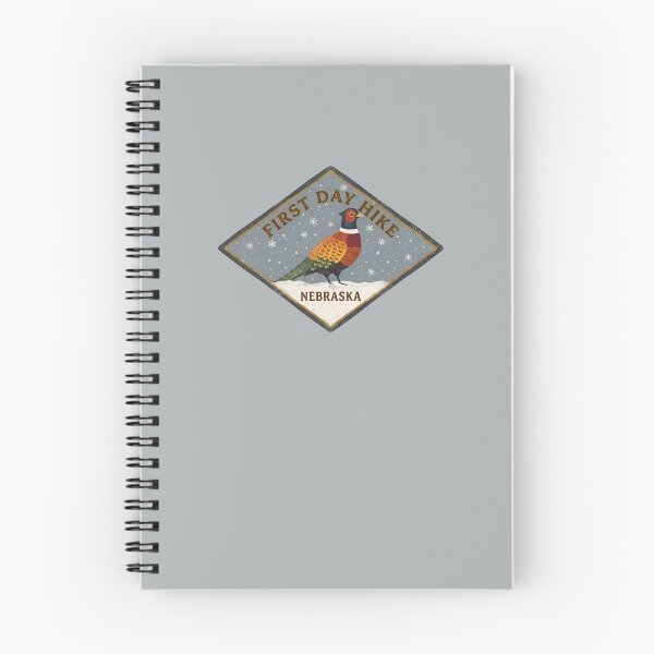 Item preview, First Day Hike Nebraska  designed and sold by Broken Antler Designs .