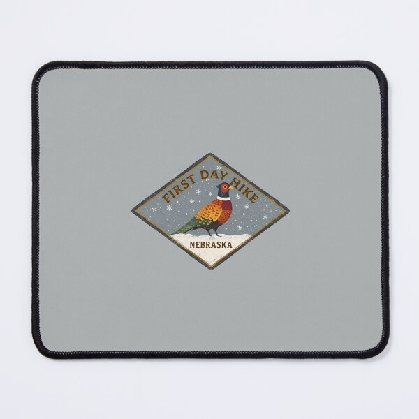 Item preview, First Day Hike Nebraska designed and sold by Broken Antler Designs .