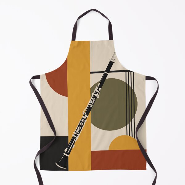 Item preview, Clarinet in Balance | Bauhaus Clarinet Art Print | Geometric Music Print | Modern Woodwind Art designed and sold by Studio pod Burom.