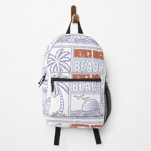 Item preview, Devil's Rock Beach Taghazout Agadir Surf Sunset Vintage Travel Graphic designed and sold by DesignArtist.ia.