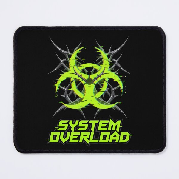 Item preview, System Overload Y2K Cyber Techwear Graphic designed and sold by DripCultureLab.