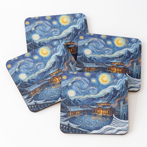 Item preview, Kamar-Taj Starry Night Comic Landscape designed and sold by Bad-Decisions-Designs.