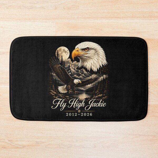 Item preview, Fly High Jackie Memorial Bald Eagle Remembrance 2012-2026 designed and sold by CharlieConon.