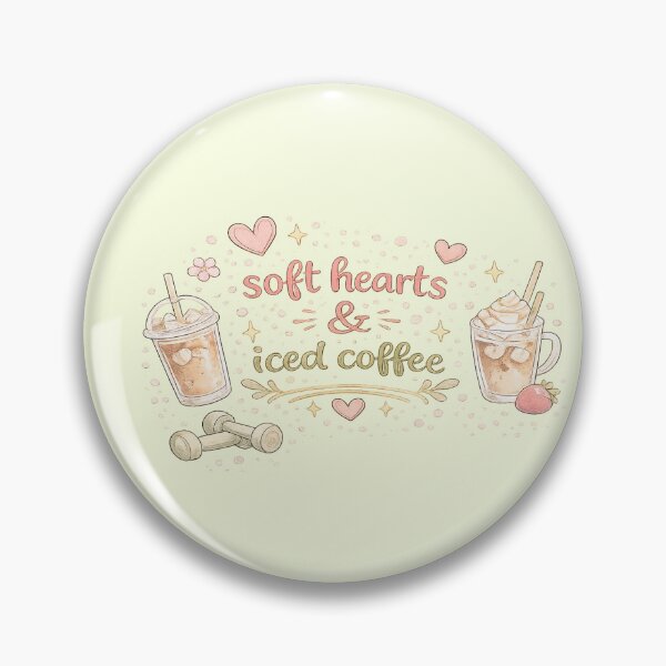 Item preview, Gluten Free Girl Soft Hearts & Iced Coffee | Cute Coeliac Design designed and sold by My Gluten Free Life UK.