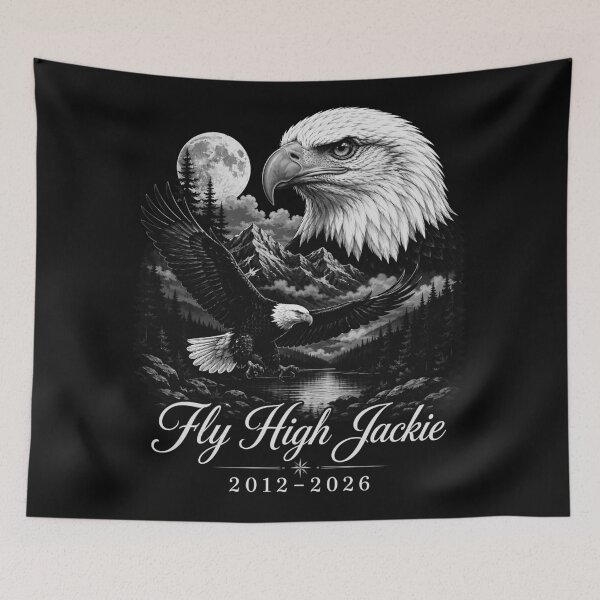 Item preview, Fly High Jackie Memorial Remembrance designed and sold by CharlieConon.