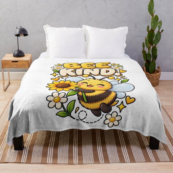 Item preview, Bee Kind. – Cute Bumblebee Cartoon Design designed and sold by Kiinaaa.