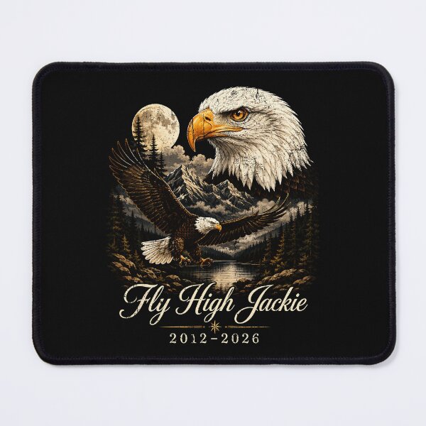 Item preview, Fly High Jackie Memorial Eagle Remembrance Tribute 2012-2026 designed and sold by CharlieConon.