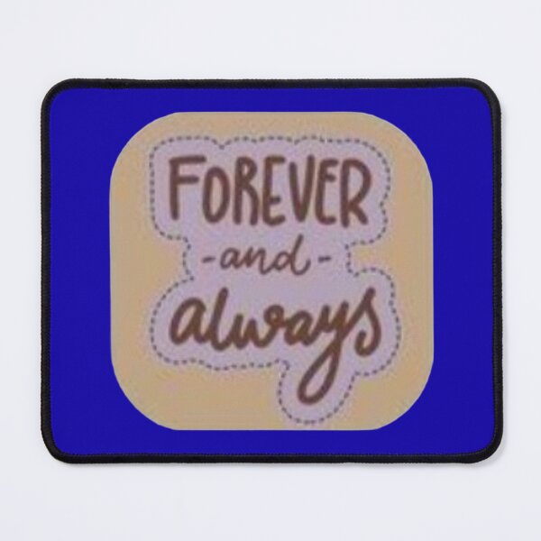 Item preview, Forever And Always Lavender Stitched Patch Aesthetic Sticker designed and sold by Scro-Ciob-Shop.