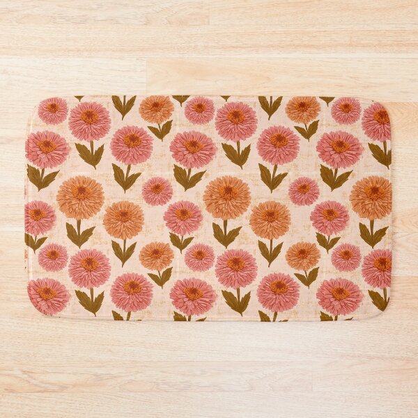 Item preview, Petaled Zinnia Texture - Tropical Flower Pattern - Gift Ideas For Mom designed and sold by RoyalStarsPatts.