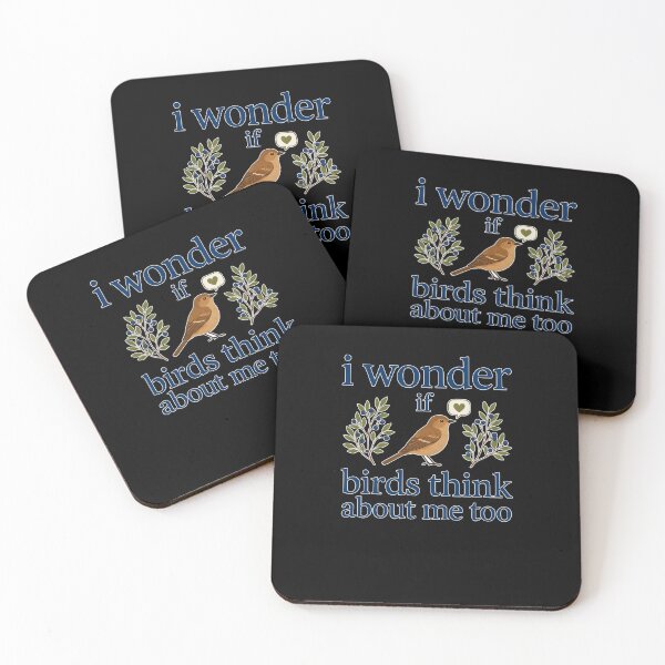 Item preview, Wonder If Birds Think About Me Too Bird Watching designed and sold by ShirTomDesigns.