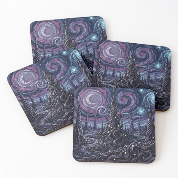 Item preview, Klyntar Starry Night Comic Landscape designed and sold by Bad-Decisions-Designs.