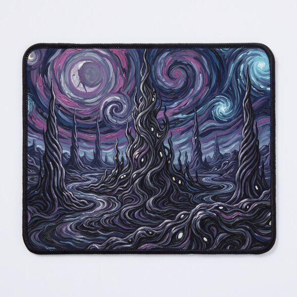 Item preview, Klyntar Starry Night Comic Landscape designed and sold by Bad-Decisions-Designs.
