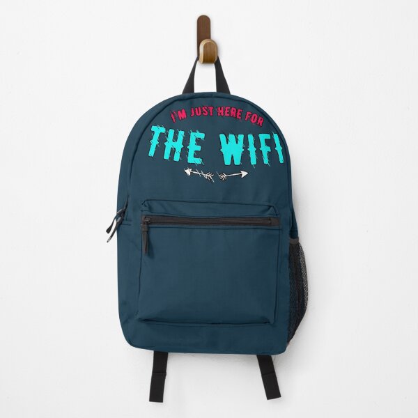 Item preview, I'm Only Here For The Wifi Funny T-Shirt For Digital Nomads designed and sold by AstronautMerch.