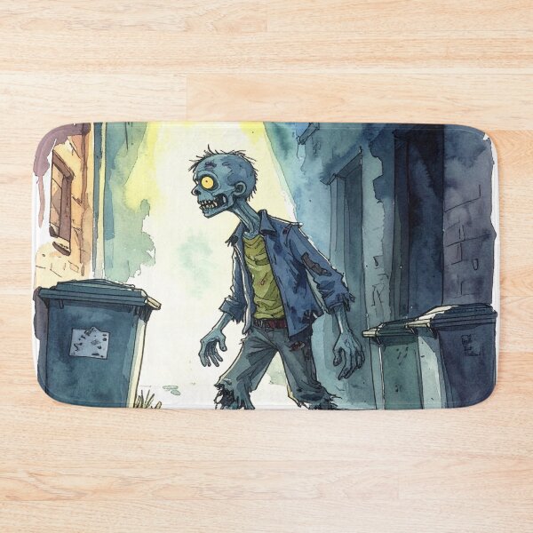 Item preview, Zombie, shuffling through the night designed and sold by LiskoDesign.