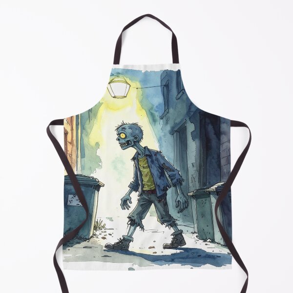 Item preview, Zombie, shuffling through the night designed and sold by LiskoDesign.