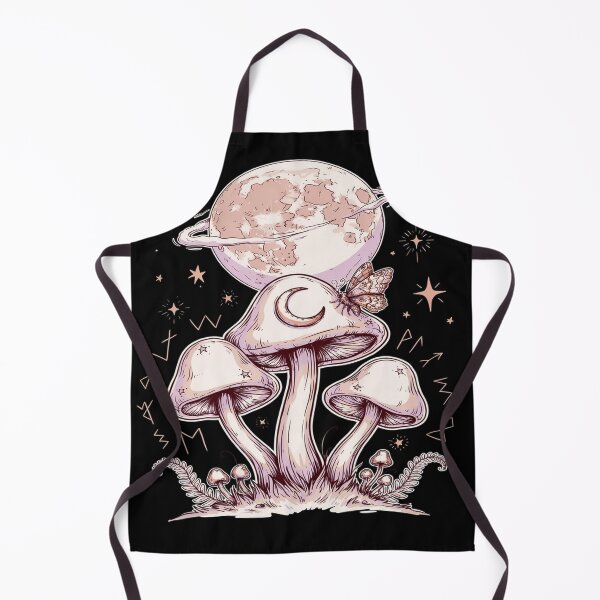 Item preview, Mystical Mushrooms Moon – Whimsical Gothic Celestial Design designed and sold by Midnight Veil Designs.