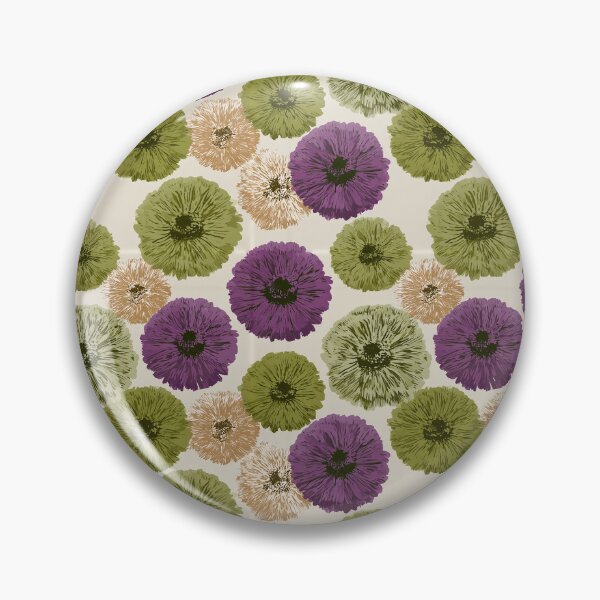 Item preview, Chic Zinnia Print - Flower Floral Pattern - Gift Ideas For Women designed and sold by RoyalStarsPatts.