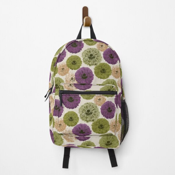 Item preview, Chic Zinnia Print - Flower Floral Pattern - Gift Ideas For Women designed and sold by RoyalStarsPatts.