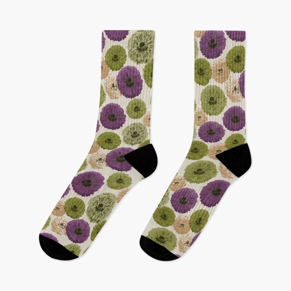 Item preview, Chic Zinnia Print - Flower Floral Pattern - Gift Ideas For Women designed and sold by RoyalStarsPatts.