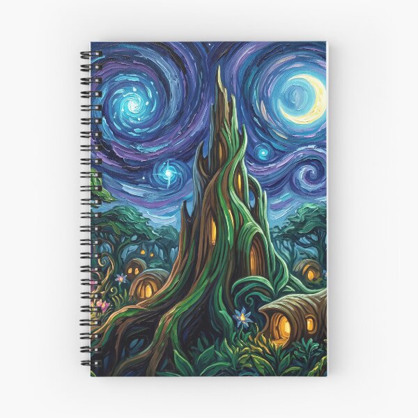 Item preview, Krakoa Starry Night Comic Landscape designed and sold by Bad-Decisions-Designs.