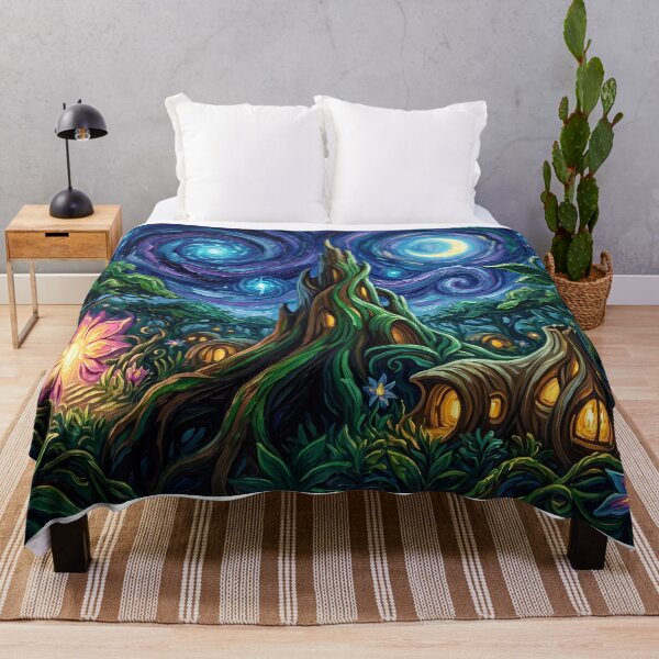 Item preview, Krakoa Starry Night Comic Landscape designed and sold by Bad-Decisions-Designs.