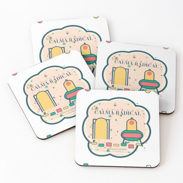 Item preview, Calma Radical Colorful Spanish Poster designed and sold by NiloStudio.