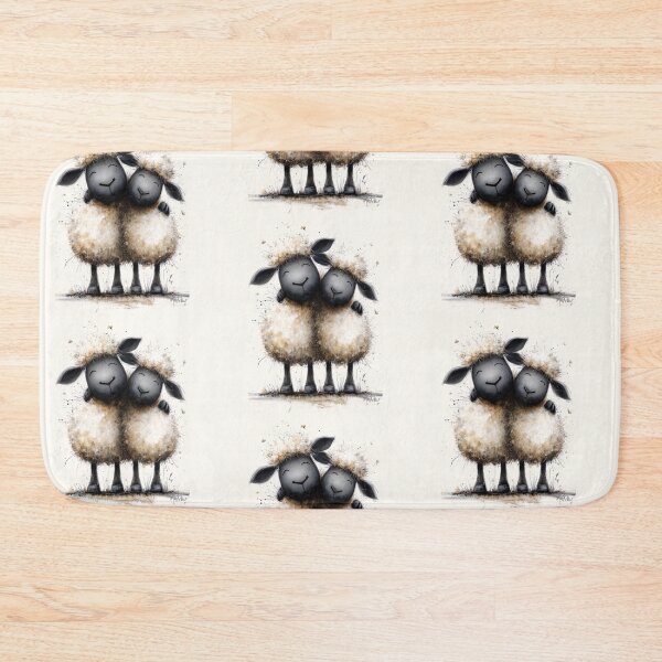 Item preview, Gorgeous Valaise Blacknose Sheep ' Sheep Hugs’ BY SHiRLeY MacARTHuR designed and sold by Shirley MacArthur Art.