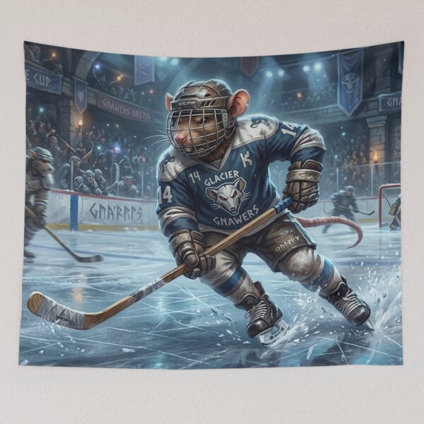 Item preview, Ice hockey rat designed and sold by The King's general goods.