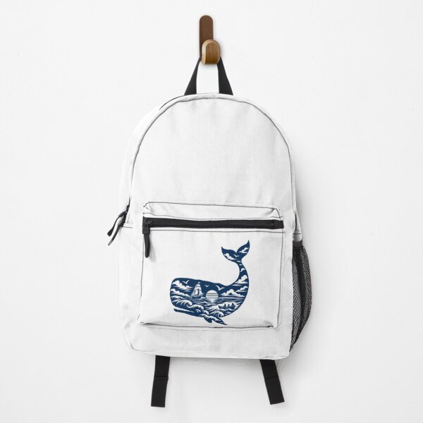 Item preview, Moby Dick: Blue Whale Carries a Sunset Chase designed and sold by Fenay Designs.