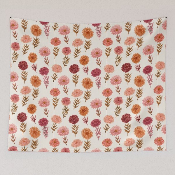 Item preview, Exotic Zinnia Floral - Flower Garden Pattern - Gift Sets For Women designed and sold by RoyalStarsPatts.