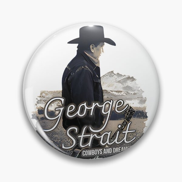 Item preview, George Strait Merch designed and sold by Rikaole-Art.