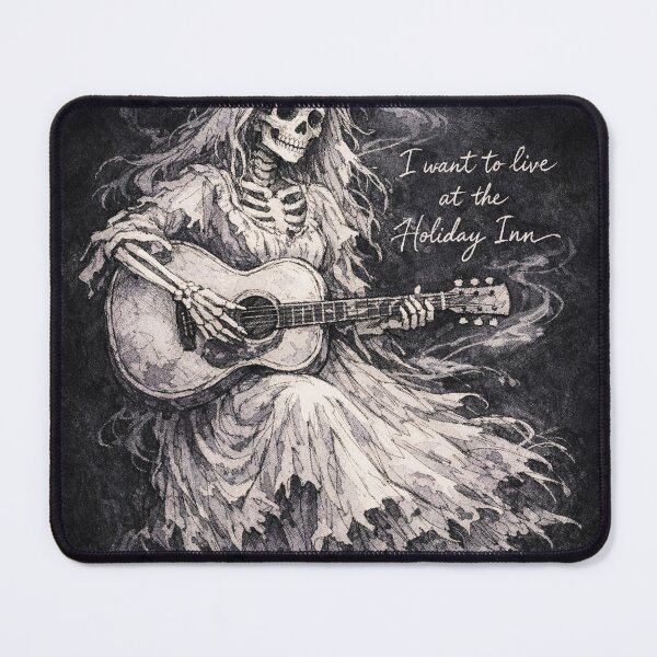 Item preview, Sad Girl Skeleton Indie Folk Aesthetic Illustration designed and sold by Aymanejed.