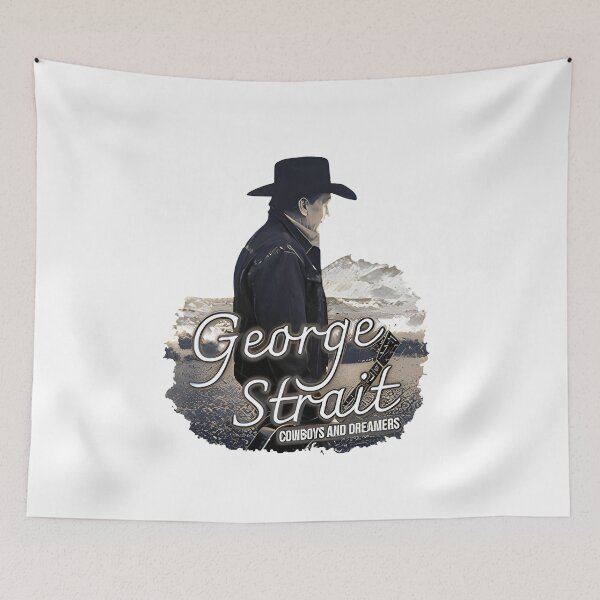Item preview, George Strait Merch designed and sold by Rikaole-Art.