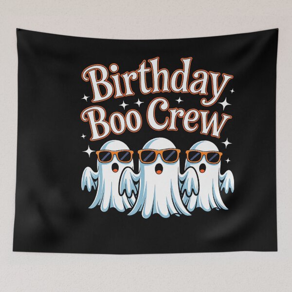 Item preview, Birthday Boo Crew Halloween Ghost Party designed and sold by Teansnack.