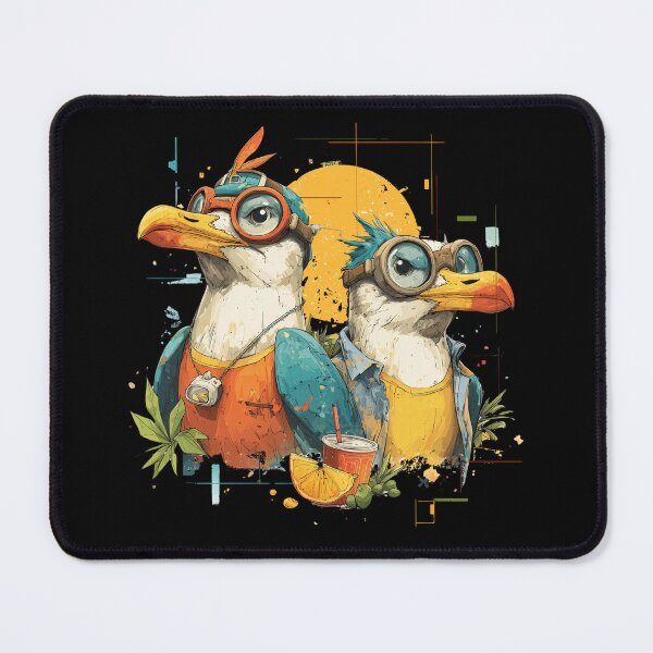 Item preview, Lifeguard Seagull Comic Print designed and sold by Hinterhues.