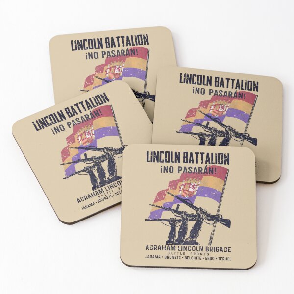 Item preview, Lincoln Battalion Brigade Spanish Civil War designed and sold by Lidra Zehcnas.