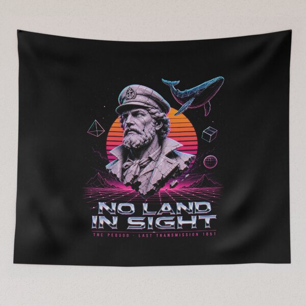 Item preview, Moby Dick: No Land in Sight Neon Transmission designed and sold by Fenay Designs.