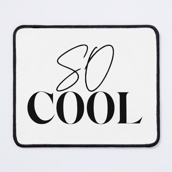 Item preview, So Cool — Minimal Text designed and sold by NNhu.