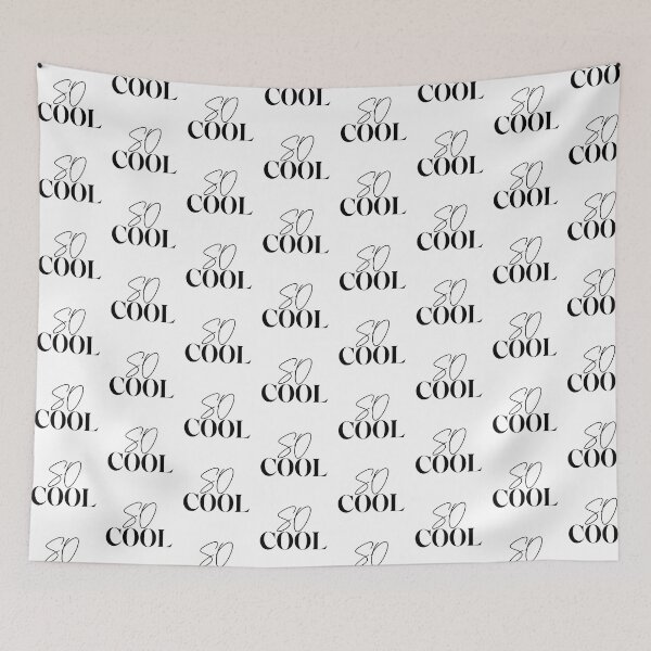 Item preview, So Cool — Minimal Text designed and sold by NNhu.