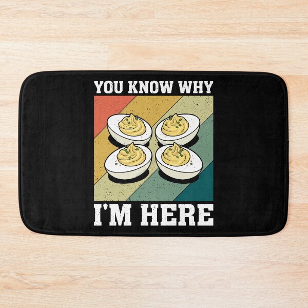 Item preview, You Know Why I'm Here Deviled Egg Thanksgiving designed and sold by ShirTomDesigns.