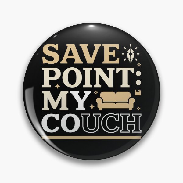 Item preview, Save Point: My Couch – Funny Cozy Gamer Shirt designed and sold by EpicInks24.