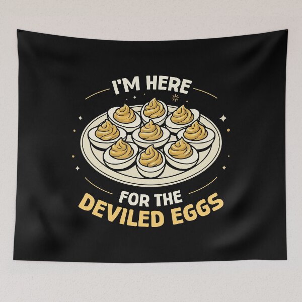 Item preview, I'm Here For The Deviled Egg Thanksgiving designed and sold by ShirTomDesigns.