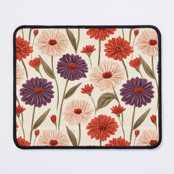 Item preview, Blooming Zinnia Flower - Tropical Flower Pattern - Gifts For Couples designed and sold by RoyalStarsPatts.