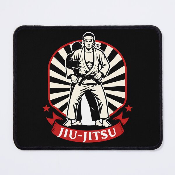 Item preview, Brazilian Jiu Jitsu Retro Martial Arts Gi Fighter designed and sold by MaSzStyle.