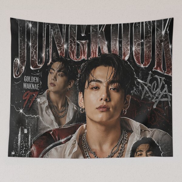 Item preview, Chrome & Chains — Jungkook designed and sold by pixelartshop4r.