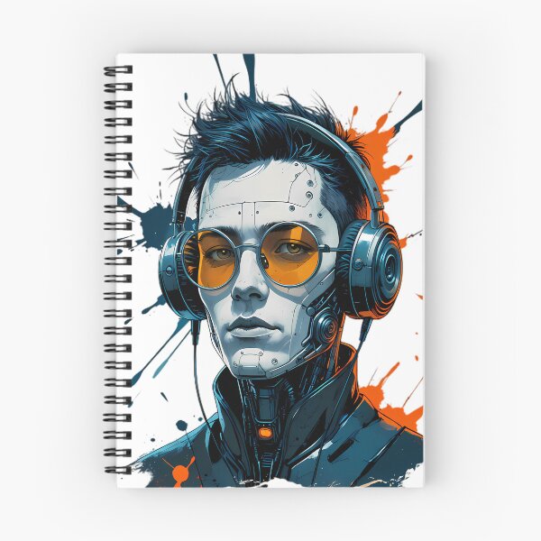 Item preview, Cyberpunk Cyborg DJ designed and sold by Structure-Blue.