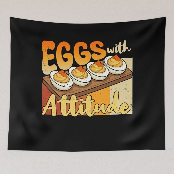 Item preview, Eggs With Attitude Deviled Egg Thanksgiving designed and sold by ShirTomDesigns.